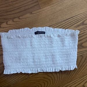 Brandy Melville ruched tube top
